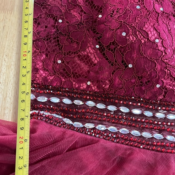 3X Cindy Collection USA Short Formal Dress Plus Size Chiffon Fit & Flare Prom - Picture 12 of 16